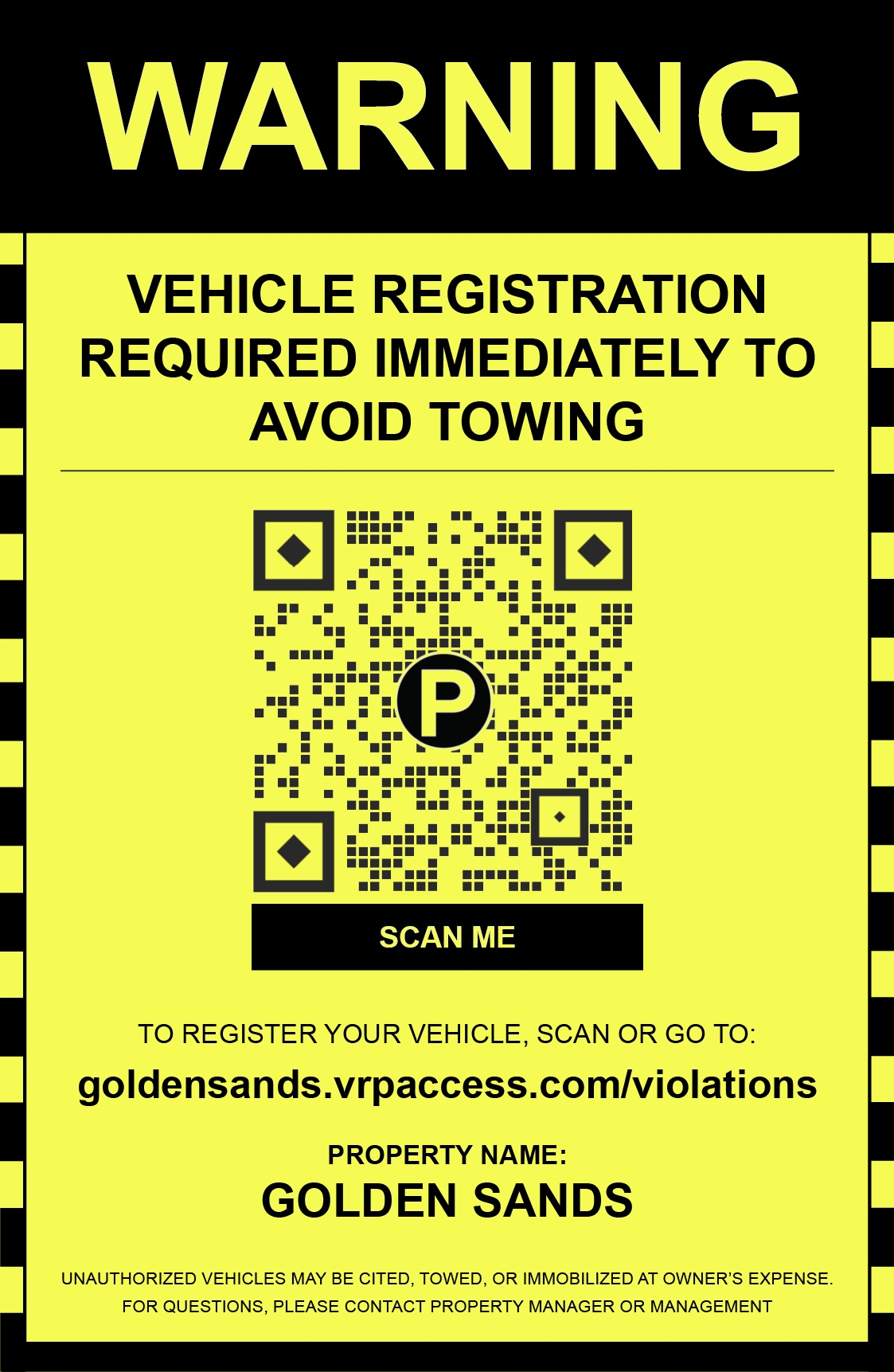 Signs : Support : VRPAccess